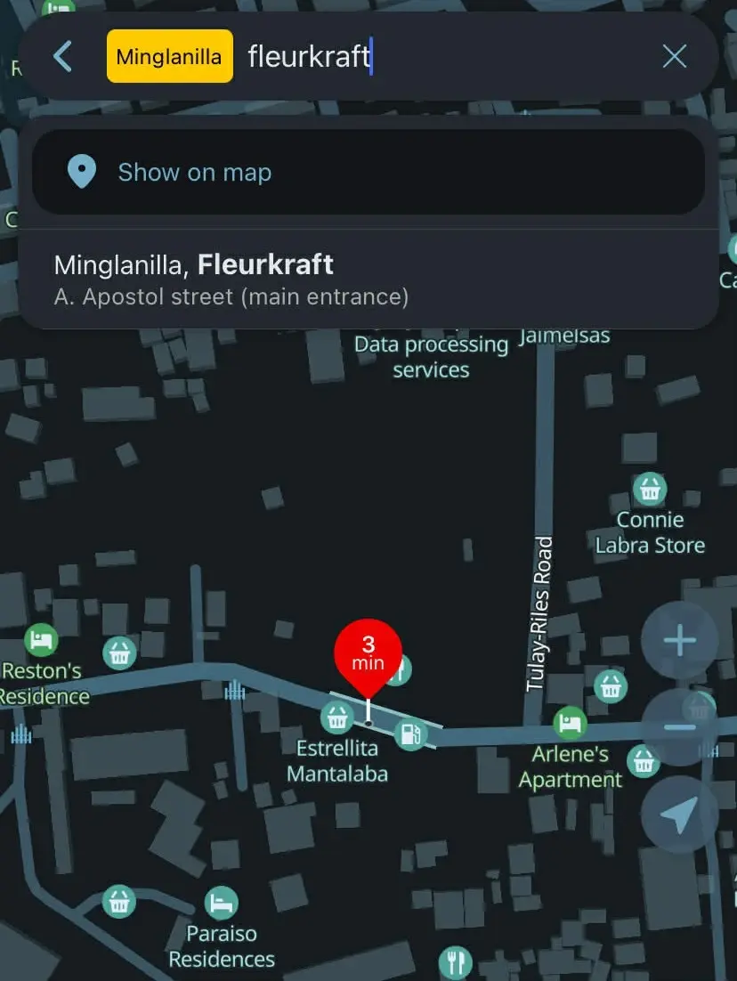 How to Find FleurKraft in Minglanilla — Now on Waze & Maxim App | FleurKraft