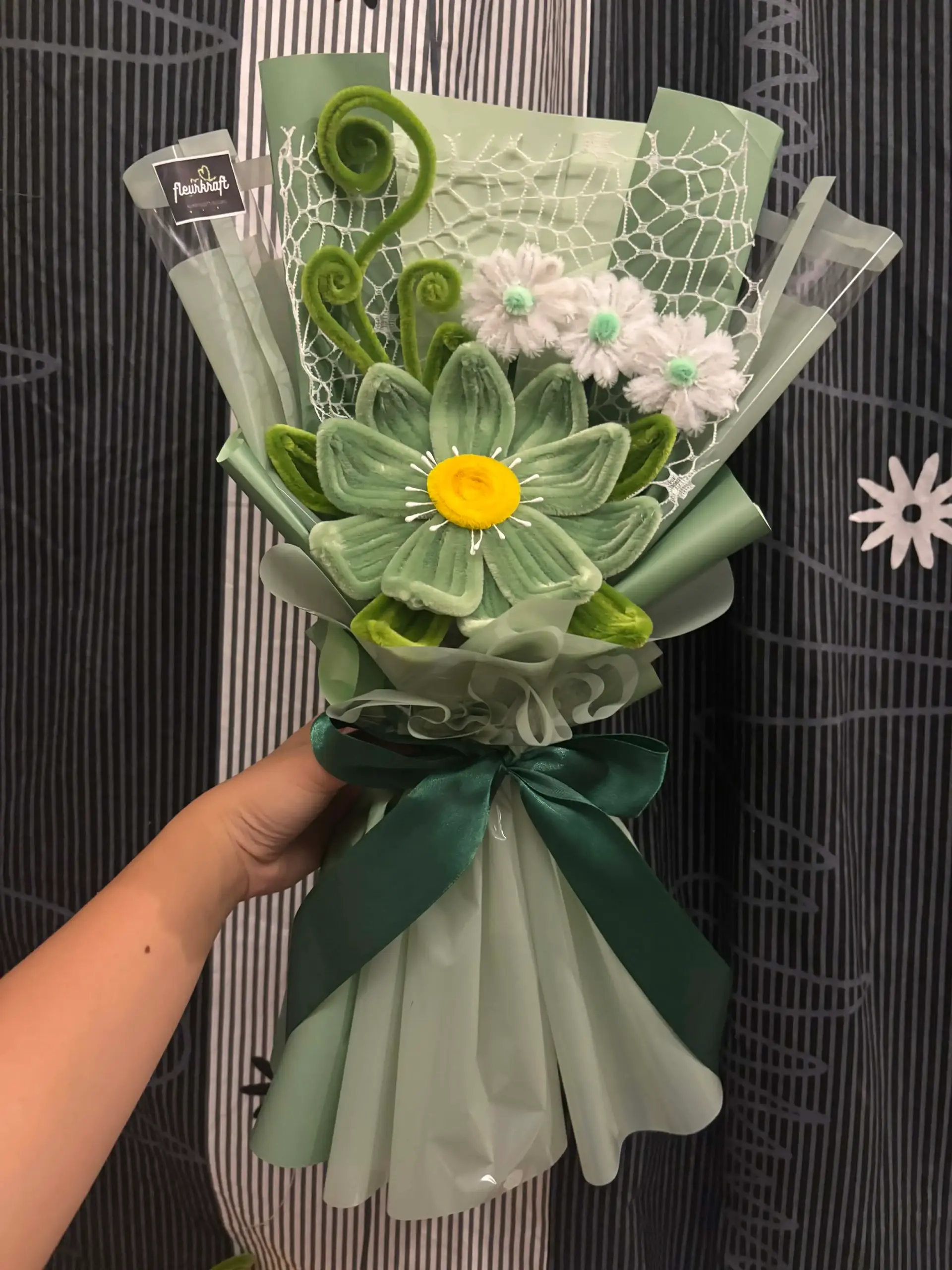 FleurKraft fuzzy wire bouquet for Naga Cebu