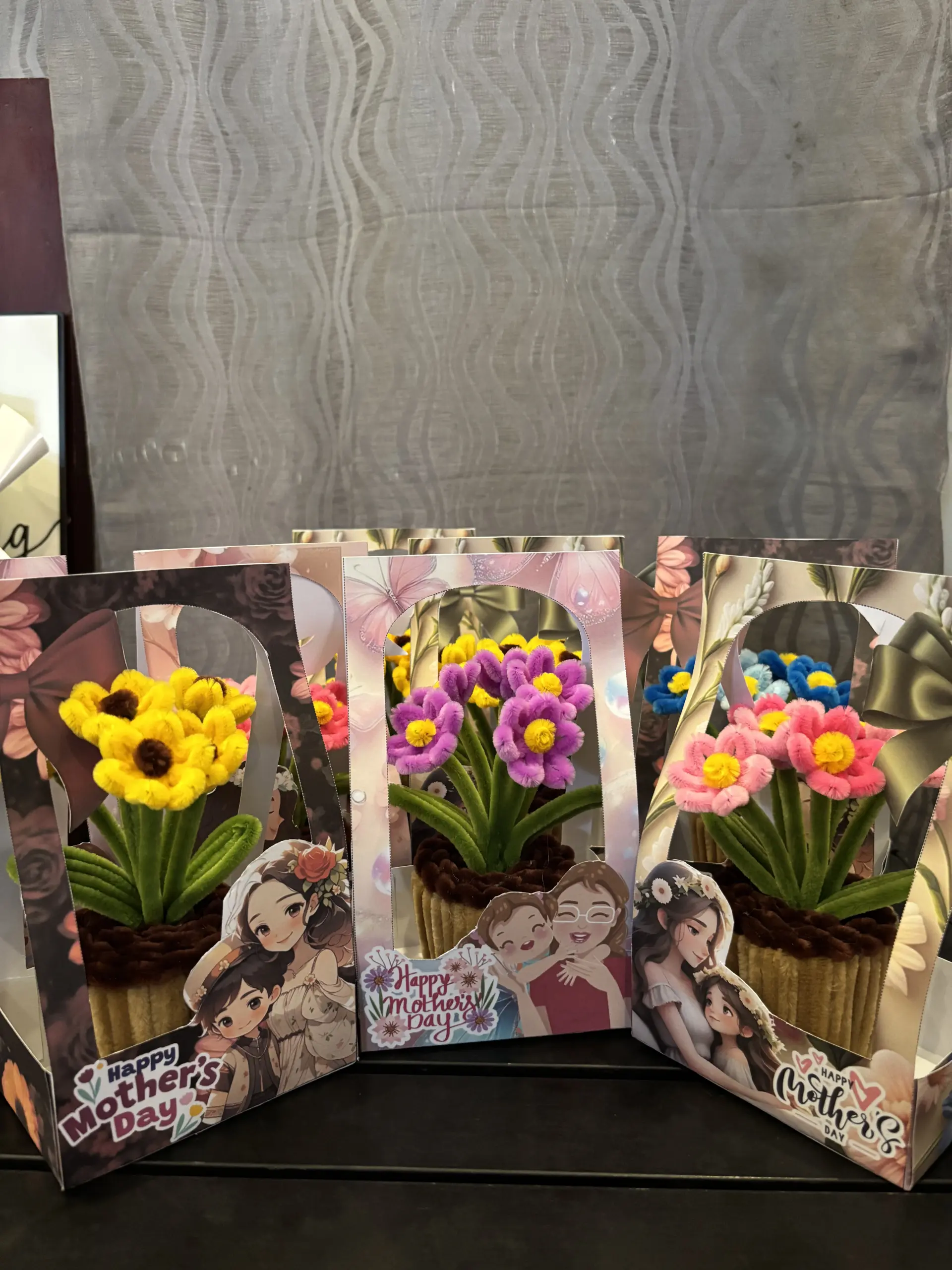 FleurKraft mini pot flowers in multiple colors
