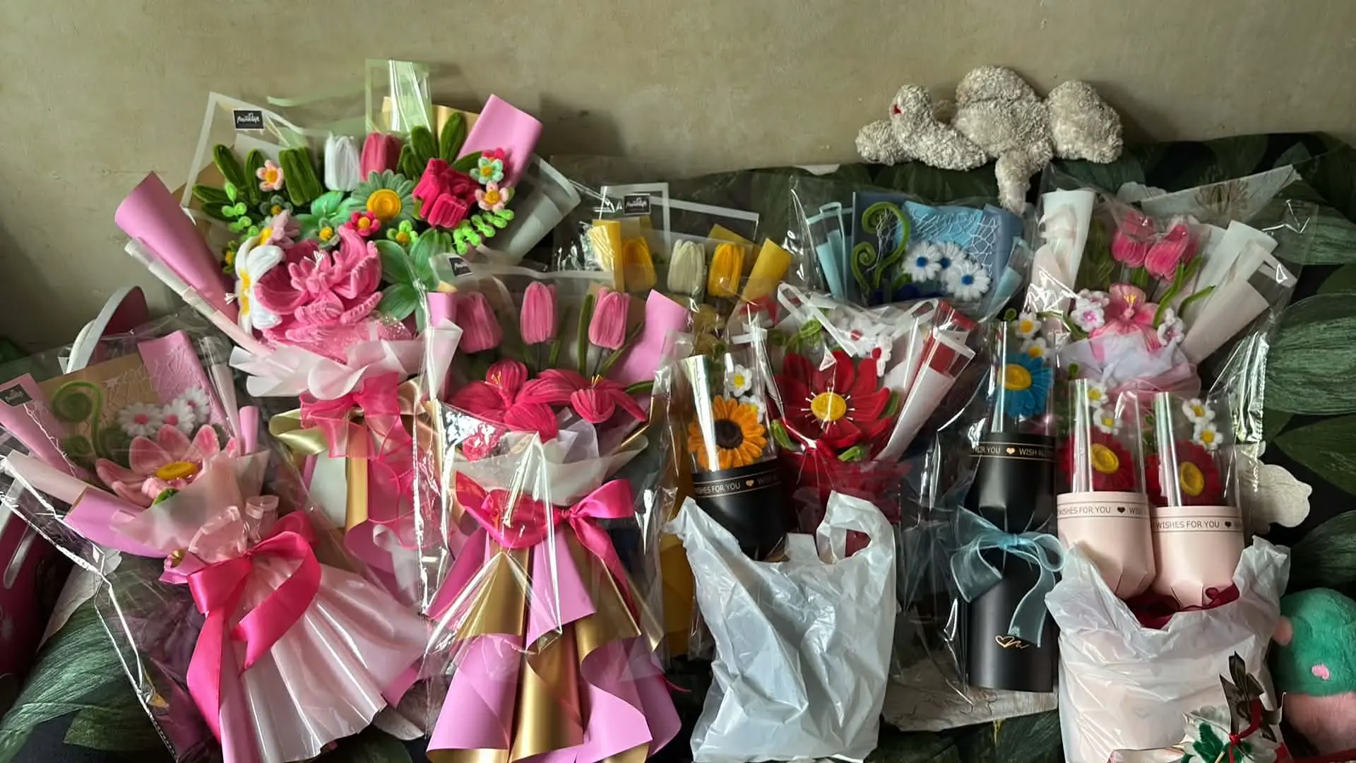 FleurKraft Mother's Day orders packed and ready for delivery