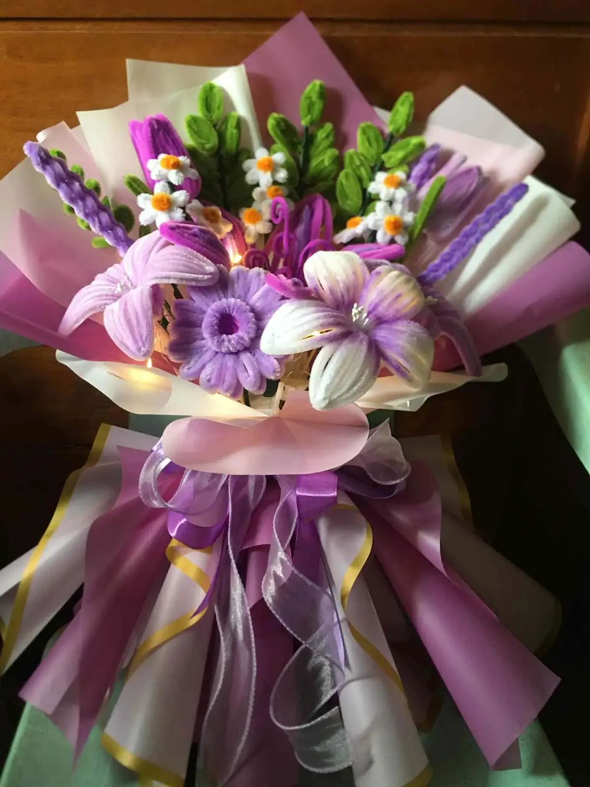 Handcrafted Fuzzy Wire Bouquets in Minglanilla, Cebu | FleurKraft